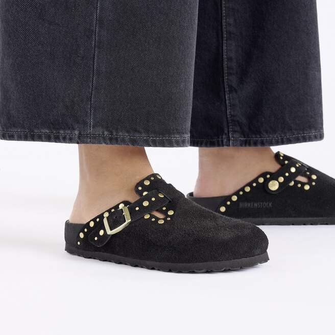 Cuir suédé Boston Rivet Cuir suédé Boston Rivet