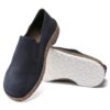 Cuir suédé Callan bleu marine