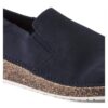 Cuir suédé Callan bleu marine