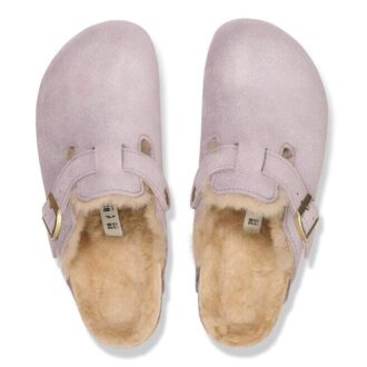 Cuir suédé et fourrure de Boston