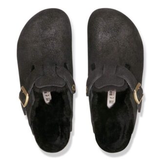 Cuir suédé et fourrure de Boston