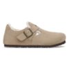 Cuir suédé London Shearling