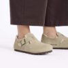 Cuir suédé London Shearling