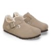 Cuir suédé London Shearling
