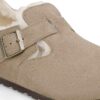 Cuir suédé London Shearling
