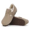 Cuir suédé London Shearling