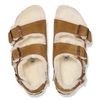 Cuir suédé Milano avec fourrure