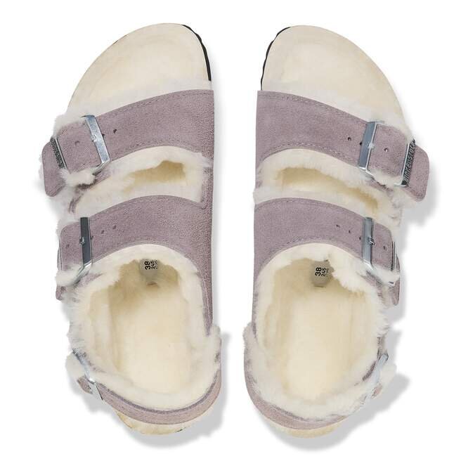 Cuir suédé Milano avec fourrure Cuir suédé Milano avec fourrure