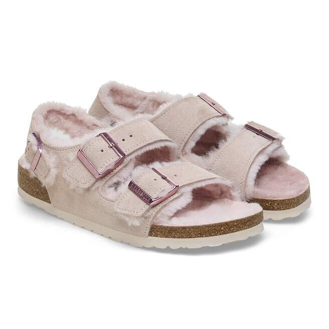 Cuir suédé Milano avec fourrure Cuir suédé Milano avec fourrure