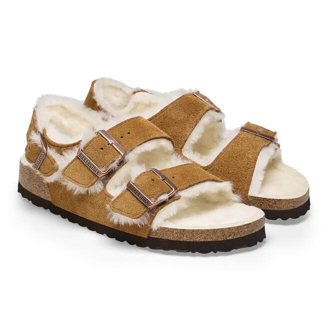 Cuir suédé Milano avec fourrure Cuir suédé Milano avec fourrure