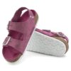 Cuir suédé Milano Fuchsia chatoyant Cuir suédé Milano Fuchsia chatoyant