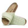 Cuir suédé Oita, couleur lime délavée Cuir suédé Oita, couleur lime délavée
