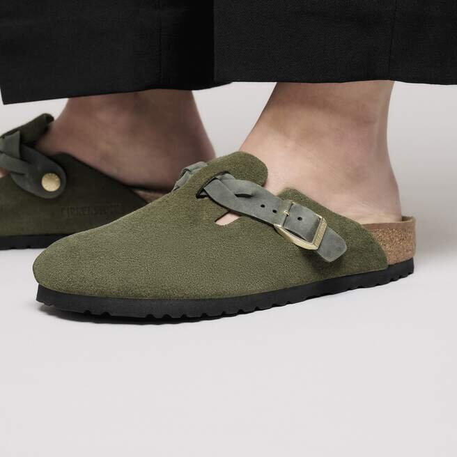 Cuir suédé tressé Boston Cuir suédé tressé Boston