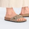 Cuir suédé tressé Oita Cuir suédé tressé Oita