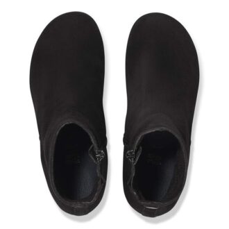 Ebba Cuir suédé Noir Noir