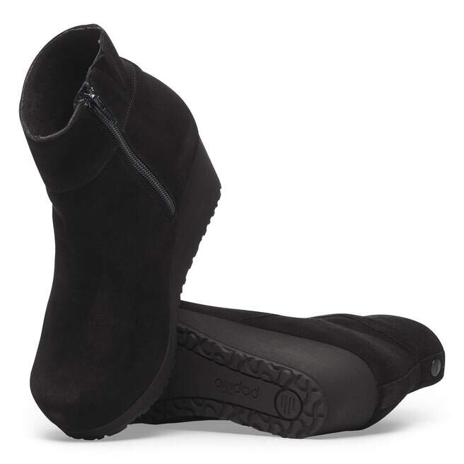 Ebba Cuir suédé Noir Noir Ebba Cuir suédé Noir Noir