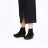 Ebba Cuir suédé Noir Noir Ebba Cuir suédé Noir Noir