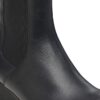 Ebba Slip-on en cuir noir