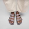 Florida III Pap Flex Platform Cuir naturel Florida III Pap Flex Platform Cuir naturel