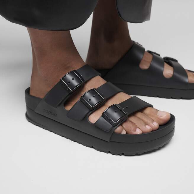 Florida III Pap Flex Platform Cuir naturel Florida III Pap Flex Platform Cuir naturel