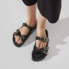Franca Cuir naturel verni noir brillant Franca Cuir naturel verni noir brillant
