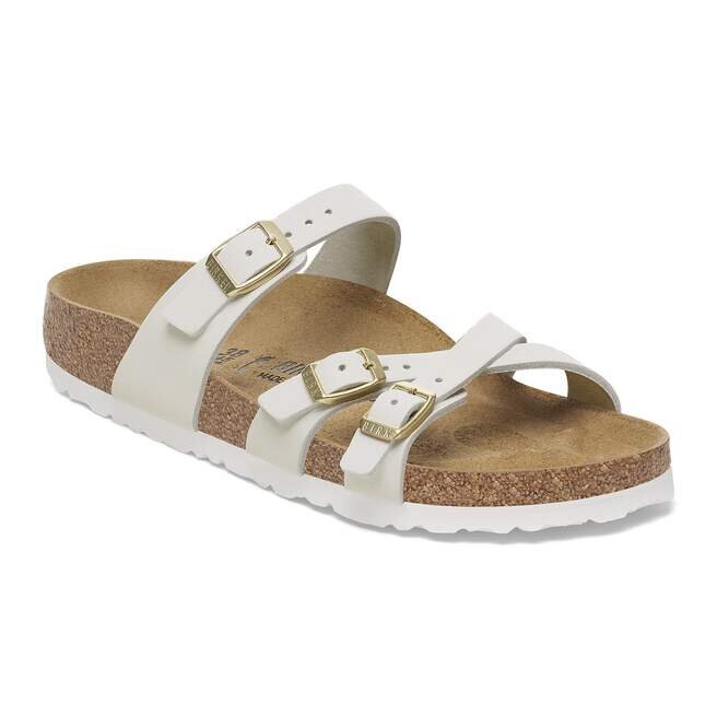 Franca Cuir nubuck blanc antique Franca Cuir nubuck blanc antique