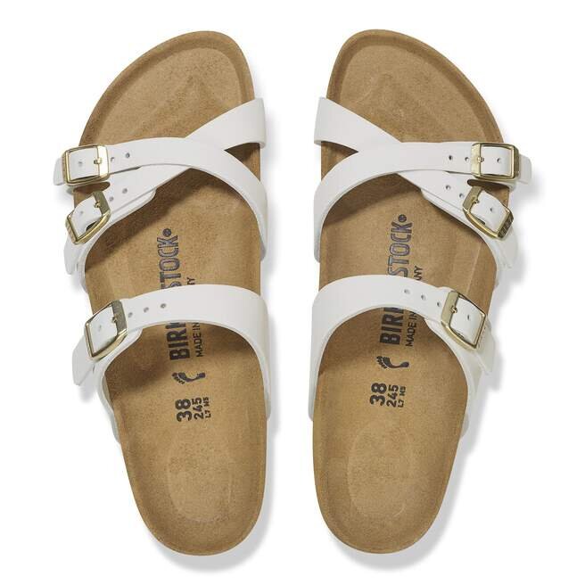 Franca Cuir nubuck blanc antique Franca Cuir nubuck blanc antique