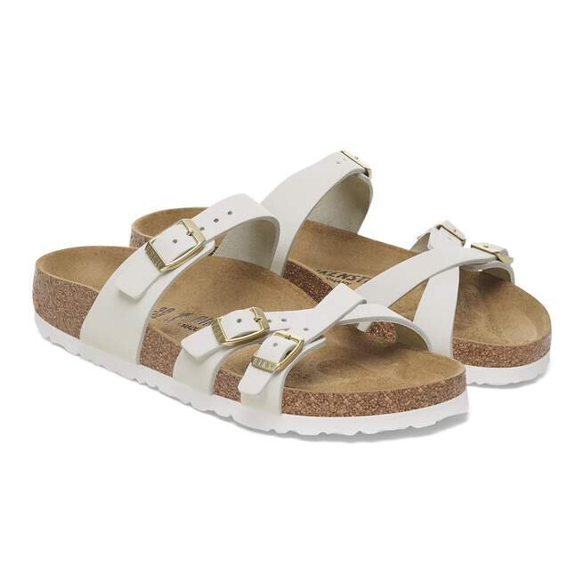 Franca Cuir nubuck blanc antique Franca Cuir nubuck blanc antique