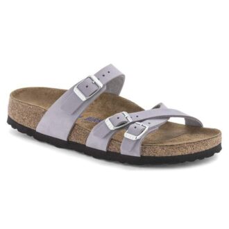 Franca Soft FootbedN Cuir nubuck Purple Fog