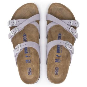 Franca Soft FootbedN Cuir nubuck Purple Fog