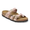 Franca Soft FootbedN Cuir nubuck rose pâle