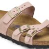 Franca Soft FootbedN Cuir nubuck rose pâle