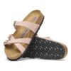 Franca Soft FootbedN Cuir nubuck rose pâle
