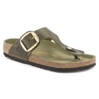 Gizeh Big Buckle Cuir naturel huilé