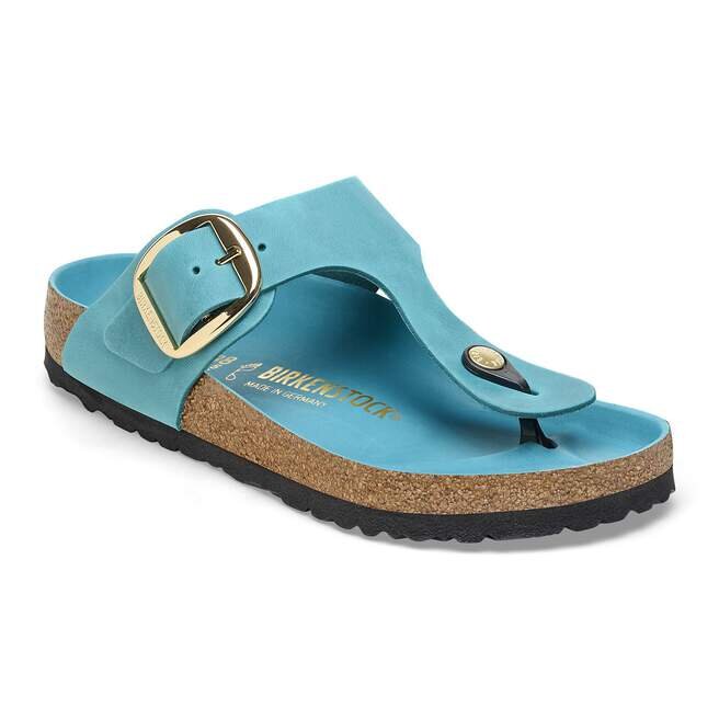Gizeh Big Buckle Cuir naturel huilé Gizeh Big Buckle Cuir naturel huilé