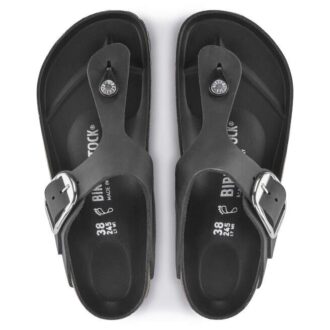 Gizeh Big Buckle Cuir naturel huilé