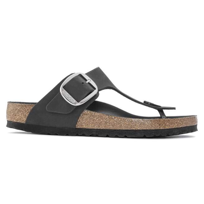 Gizeh Big Buckle Cuir naturel huilé Gizeh Big Buckle Cuir naturel huilé