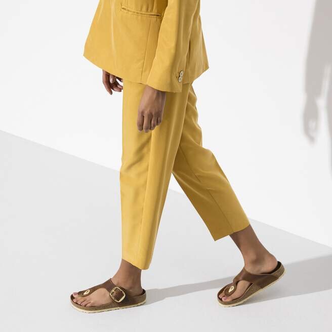 Gizeh Big Buckle Cuir naturel huilé Gizeh Big Buckle Cuir naturel huilé