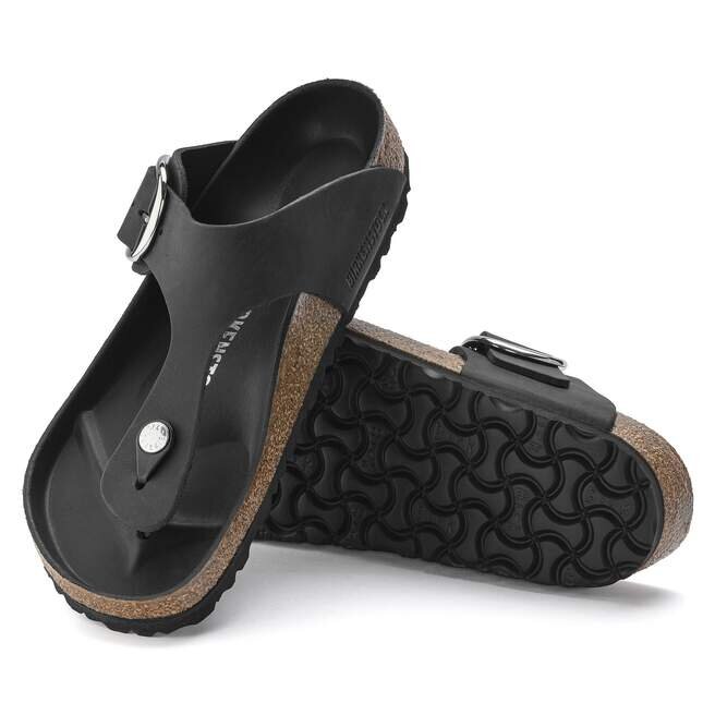Gizeh Big Buckle Cuir naturel huilé Gizeh Big Buckle Cuir naturel huilé