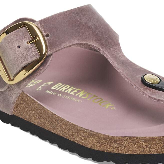 Gizeh Big Buckle Cuir naturel huilé Gizeh Big Buckle Cuir naturel huilé
