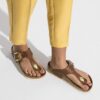 Gizeh Big Buckle Cuir naturel huilé Gizeh Big Buckle Cuir naturel huilé