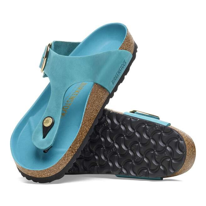 Gizeh Big Buckle Cuir naturel huilé Gizeh Big Buckle Cuir naturel huilé