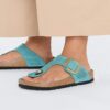 Gizeh Big Buckle Cuir naturel huilé Gizeh Big Buckle Cuir naturel huilé