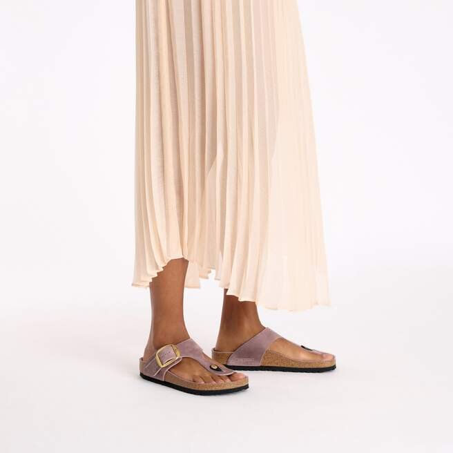 Gizeh Big Buckle Cuir naturel huilé Gizeh Big Buckle Cuir naturel huilé