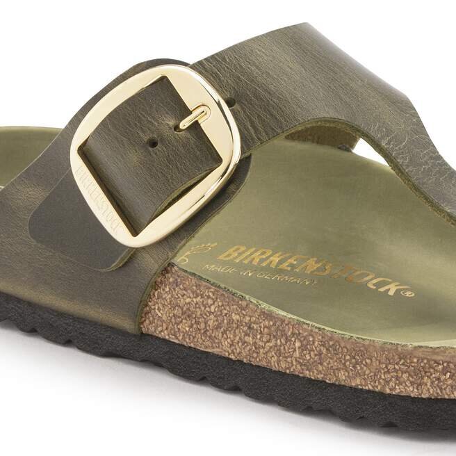 Gizeh Big Buckle Cuir naturel huilé Gizeh Big Buckle Cuir naturel huilé