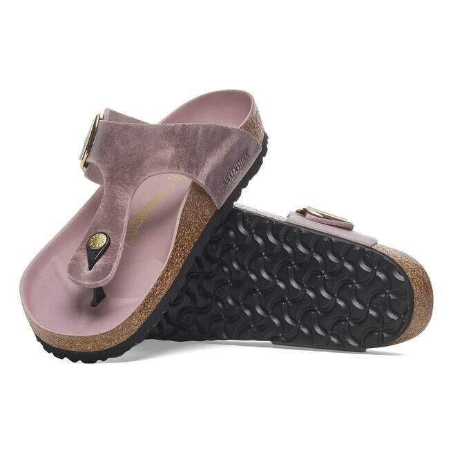 Gizeh Big Buckle Cuir naturel huilé Gizeh Big Buckle Cuir naturel huilé