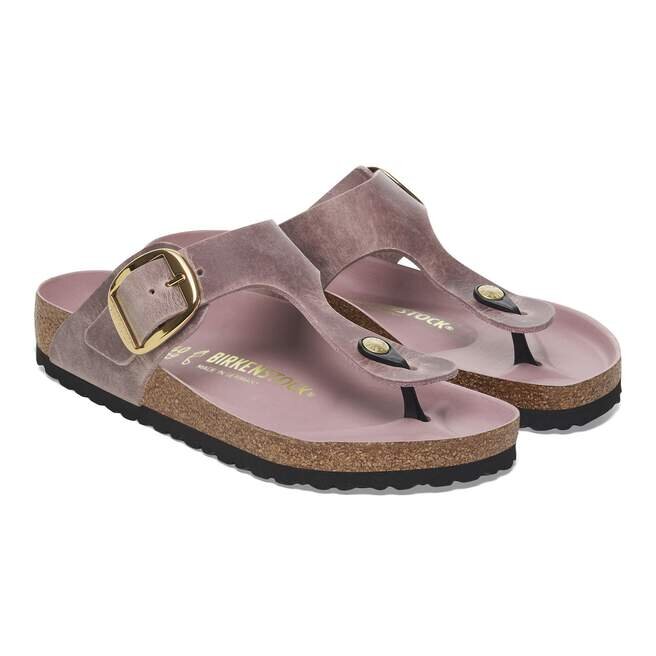 Gizeh Big Buckle Cuir naturel huilé Gizeh Big Buckle Cuir naturel huilé