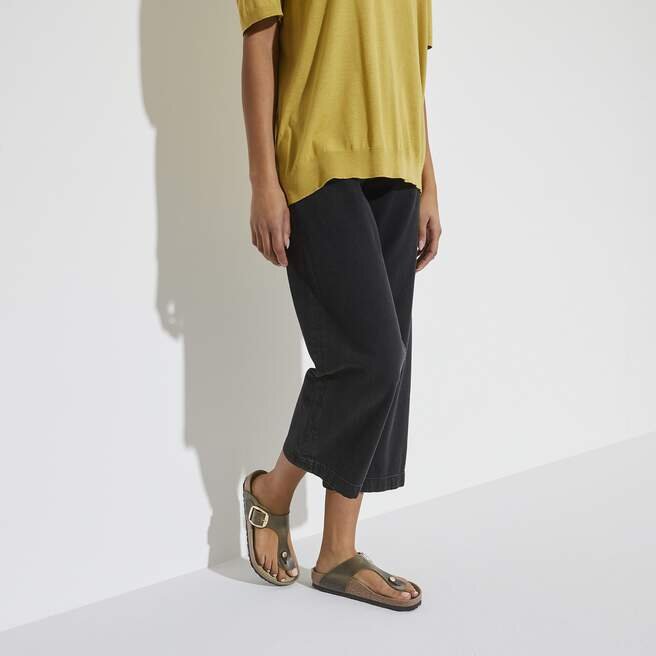 Gizeh Big Buckle Cuir naturel huilé Gizeh Big Buckle Cuir naturel huilé