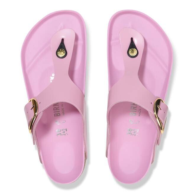 Gizeh Big Buckle Cuir naturel verni Gizeh Big Buckle Cuir naturel verni