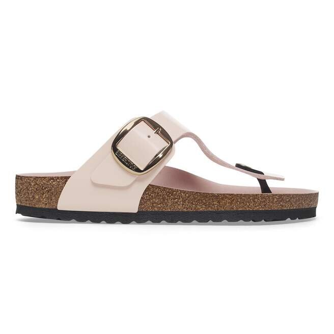 Gizeh Big Buckle Cuir naturel verni Gizeh Big Buckle Cuir naturel verni